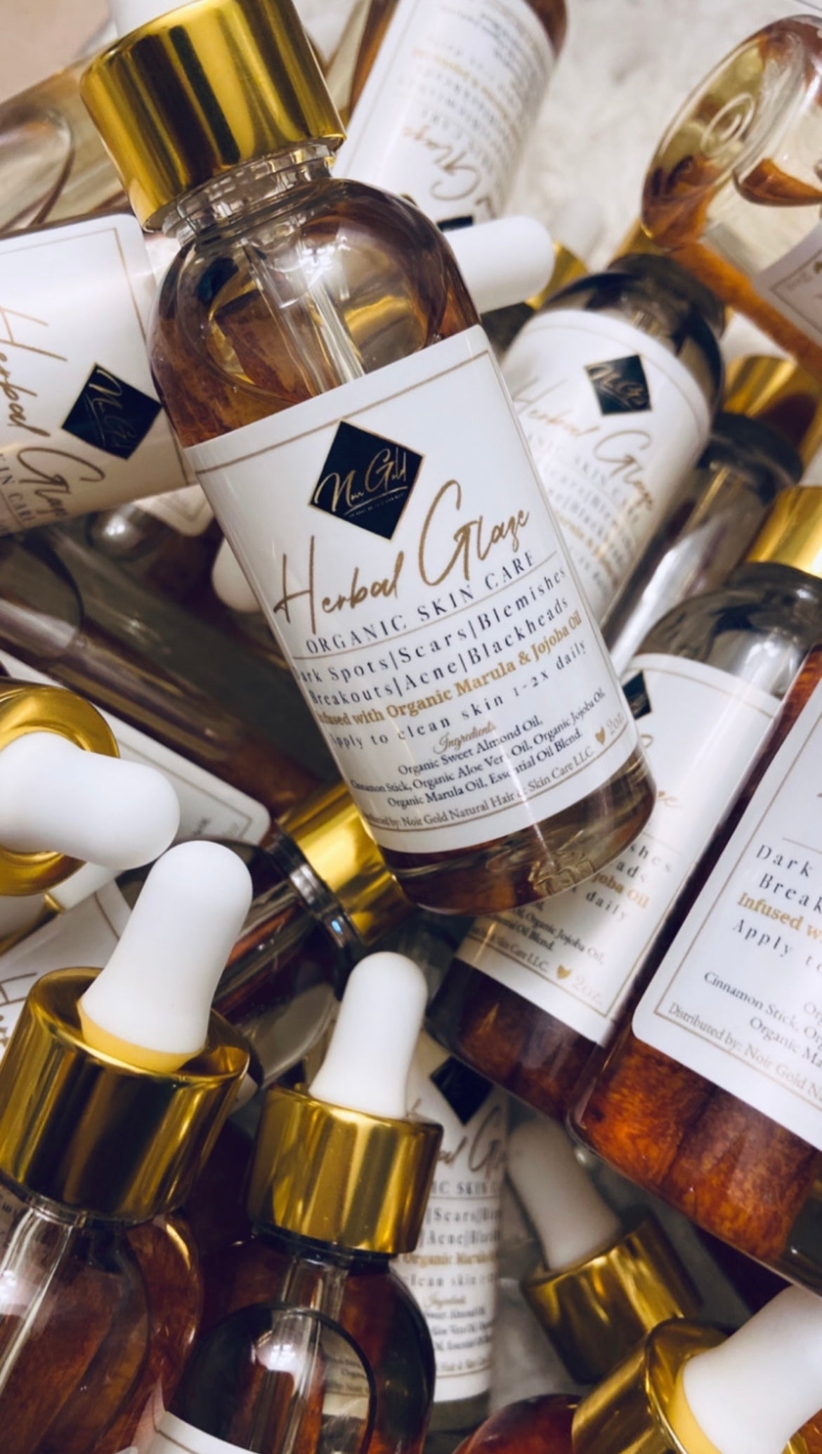 Organic Herbal Glaze Face Serum