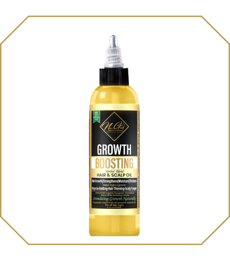 Organic Herbal Growth Boosting Hair Oil